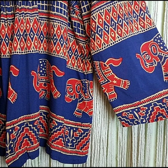 Anthro Vanessa Virgina Elephant Top - Picture 5 of 8